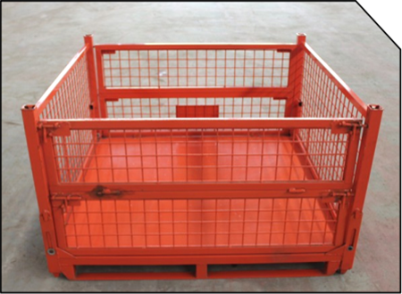 Durable Ventilated Steel Wire Mesh Box