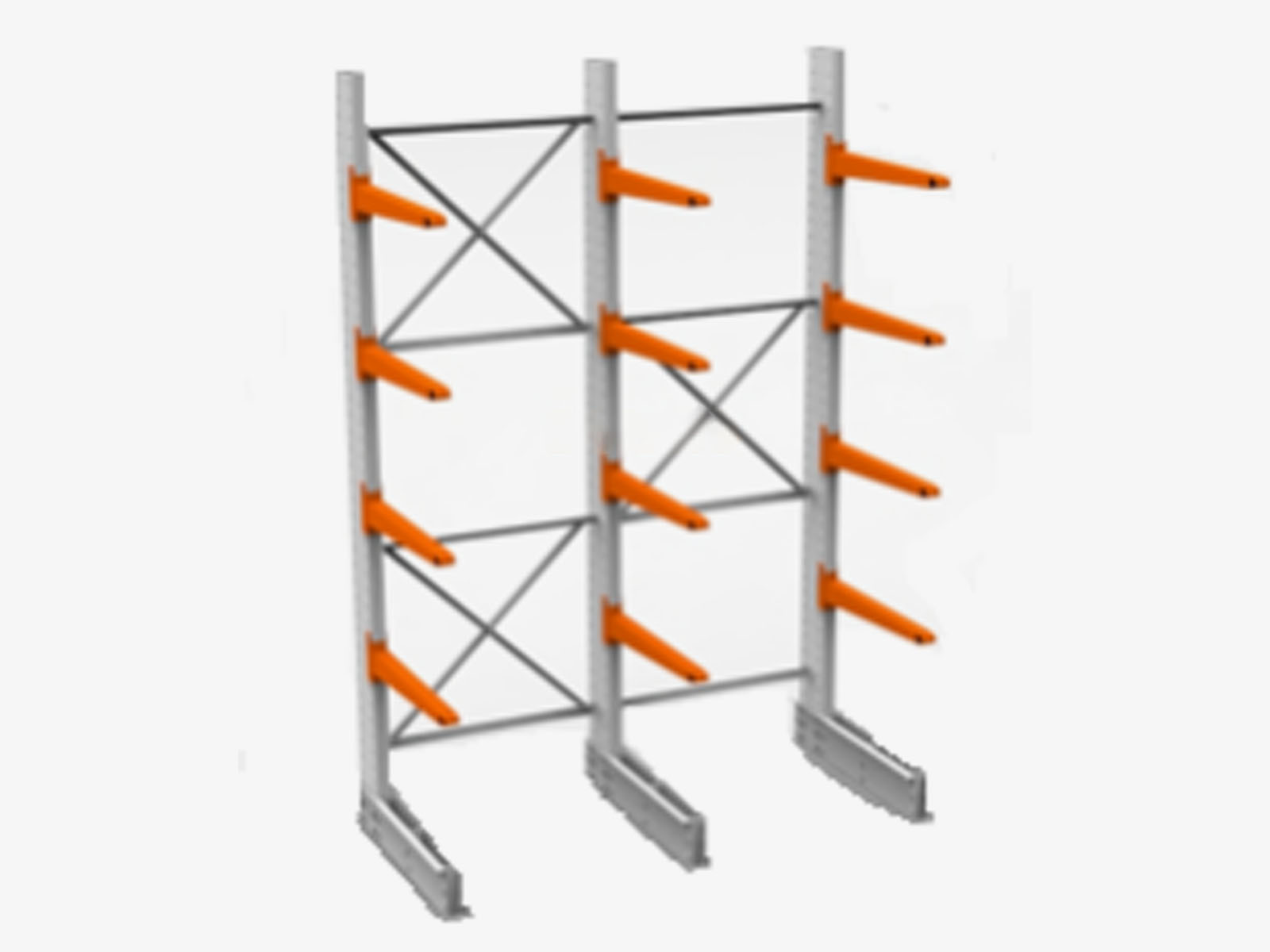 Heavy-Duty Long-Load Cantilever Racks