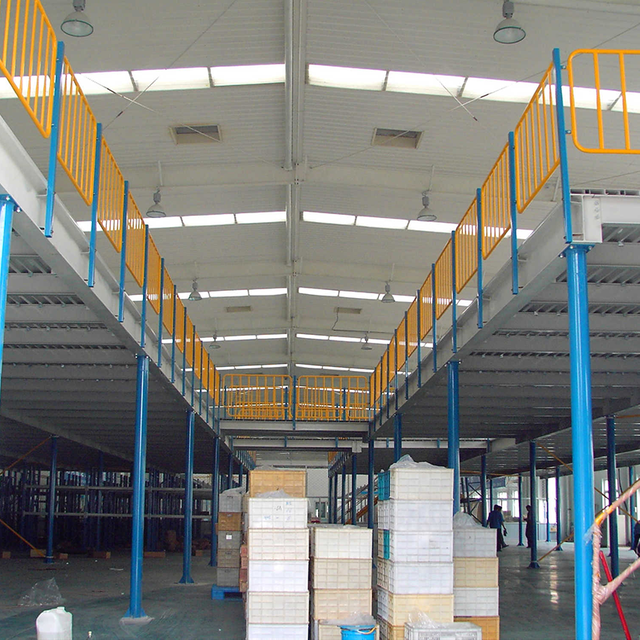 Steel-Structured Elevated Storage Platform