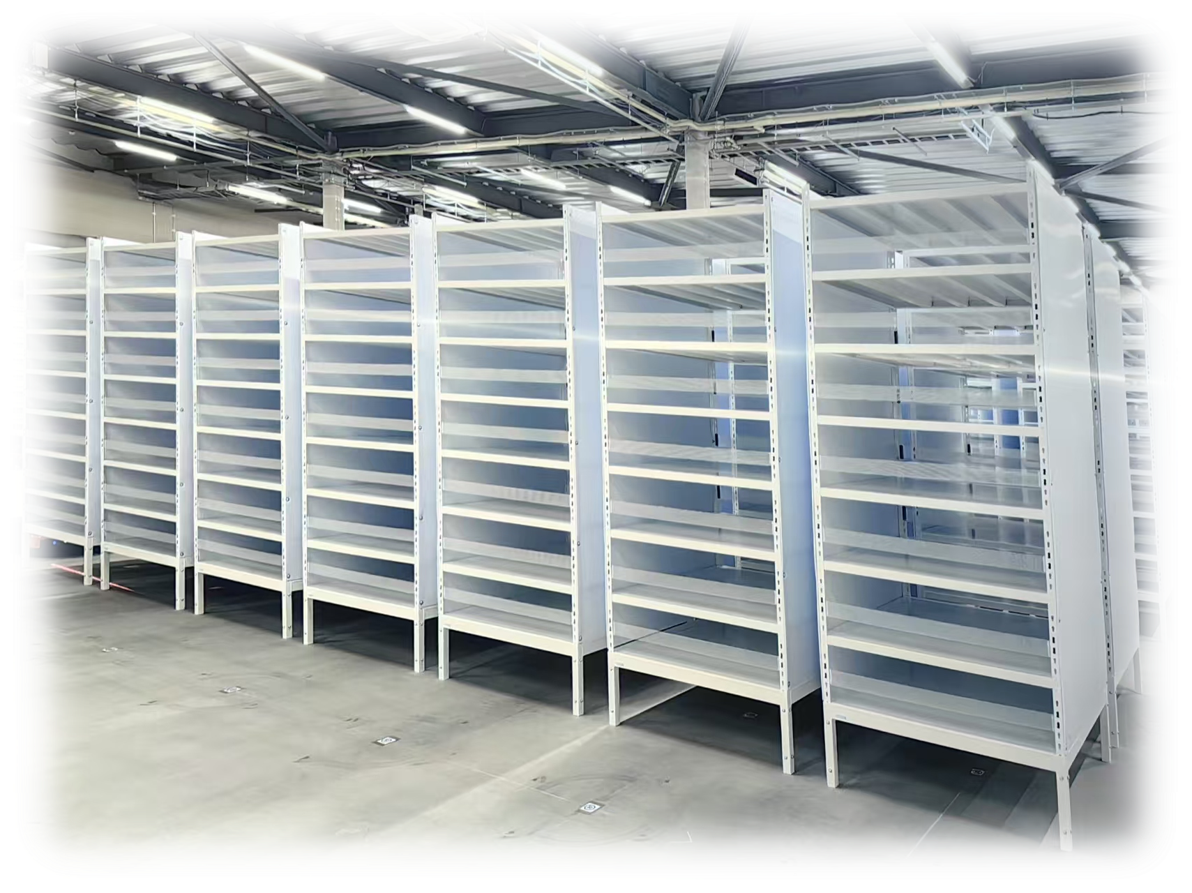High-Density Smart Warehouse AGV Racking