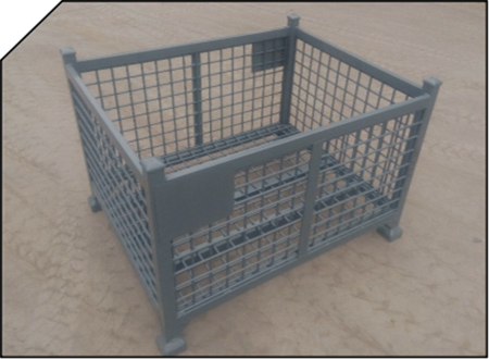 Durable Ventilated Steel Wire Mesh Box