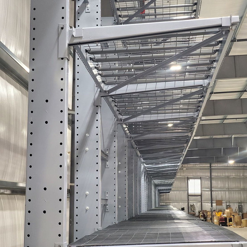 Heavy Duty Cantilever Racks inside a modern warehouse facility